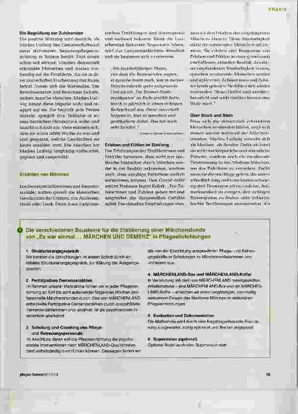 Vorschauseite 2: Es war einmal... und bleibt für immer