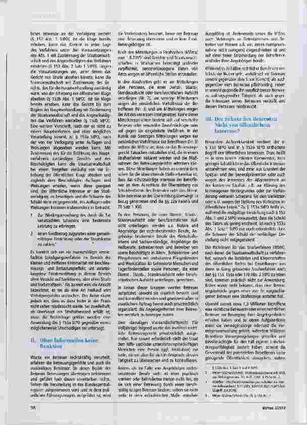 Vorschauseite 2: Reaktionen auf strafbare Verfehlungen von Betreuern und Bevollmächtigten