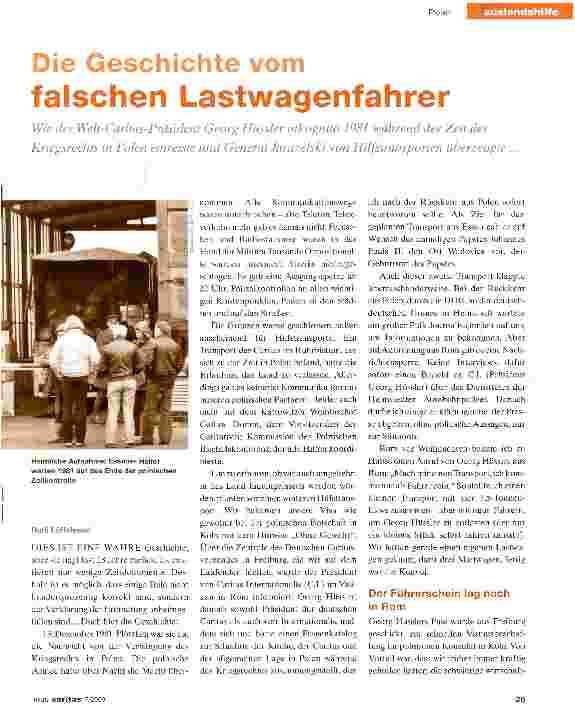Vorschauseite 1: Die Geschichte vom falschen Lastwagenfahrer