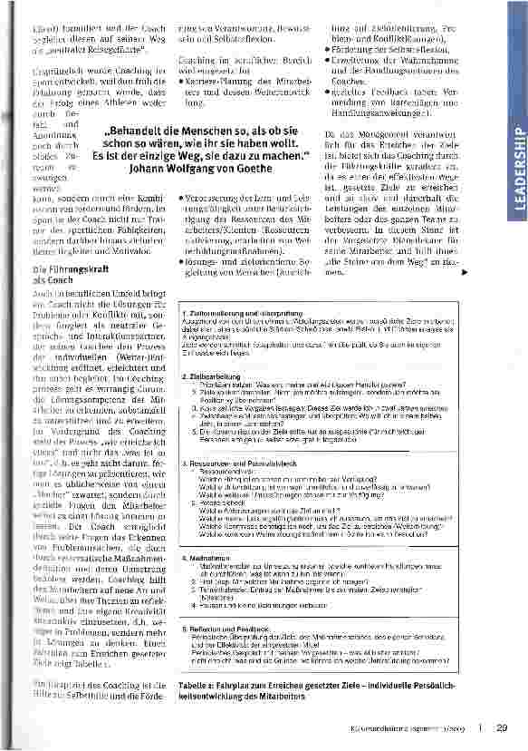 Vorschauseite 2: Vom Manager zum Coach