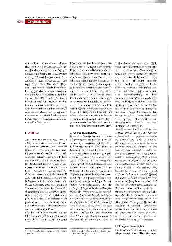 Vorschauseite 4: Moralische Probleme in der ambulanten Pflege Eine deskriptive pflegeethische Untersuchung