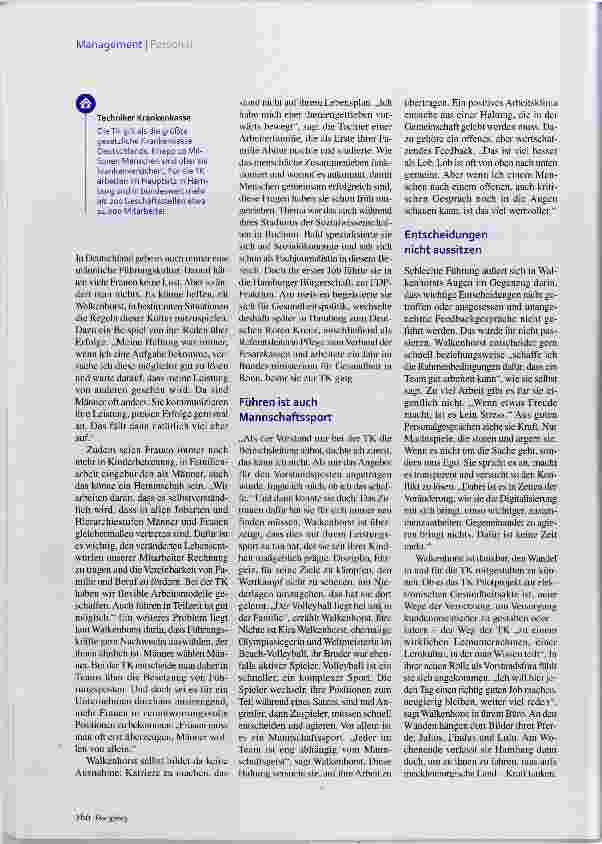 Vorschauseite 3: Serie: Die Entscheiderinnen Strategin im Team