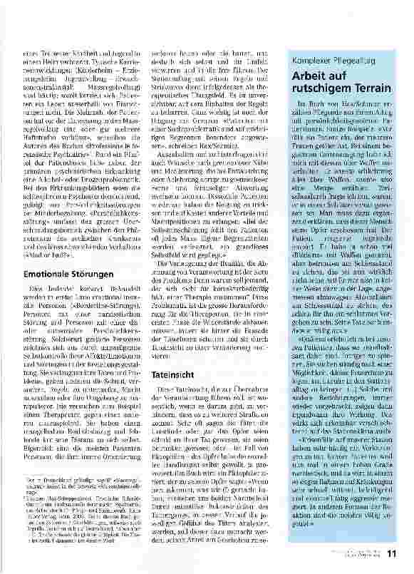 Vorschauseite 2: Das Delikt ist der extremste Ausdruck der Störung X