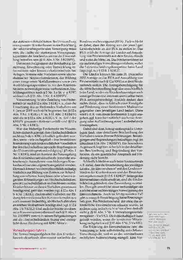 Vorschauseite 3: KHG-Strukturfonds reloaded