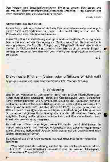 Vorschauseite 5: Von der Siechenpflege zur modernen Altenpflege und zurück?