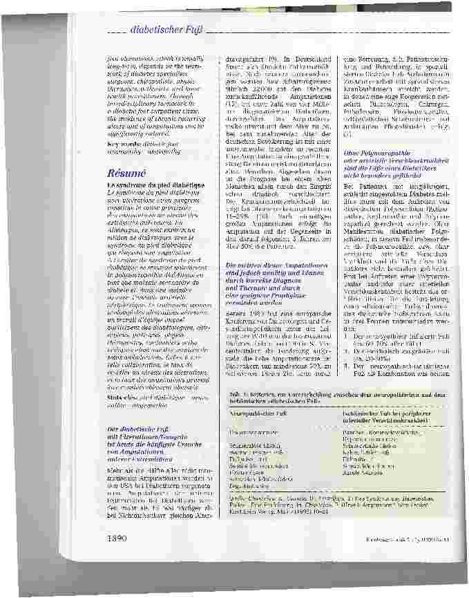 Vorschauseite 2: Das Syndrom des diabetischen Fußes