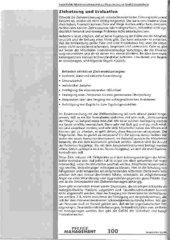Vorschauseite 6: Mitarbeiterzufriedenheit als Voraussetzung zur Qualitätsentwicklung