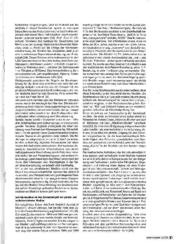 Vorschauseite 5: Rechtfertigende Indikation und industrialisierte Medizin