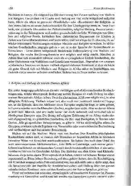 Vorschauseite 2: Medizin und Religion in Afrika Heilungssuche in verschiedenen Traditionen