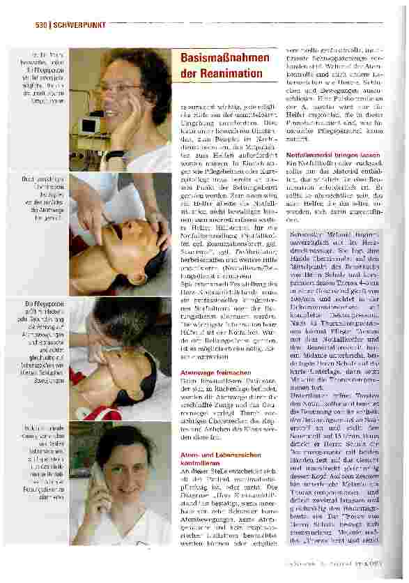 Vorschauseite 3: Im Notfall richtig handeln