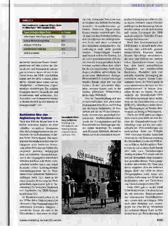 Vorschauseite 3: Deutsch-deutsche Gesundheitspolitik im Einigungsprozess (I)