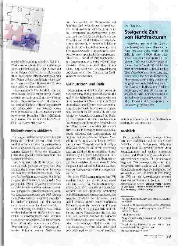 Vorschauseite 2: Multidisziplinäre Behandlung und Betreuung