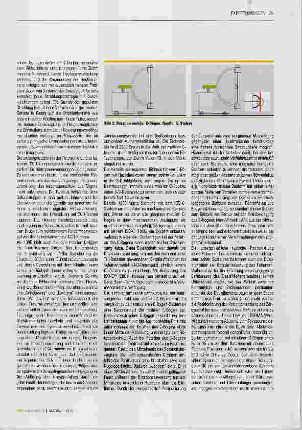 Vorschauseite 2: Mobile C-Bögen in der intraoperativen Bildgebung