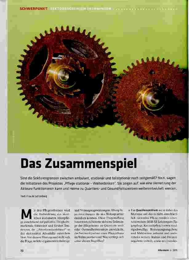 Vorschauseite 1: Das Zusammenspiel