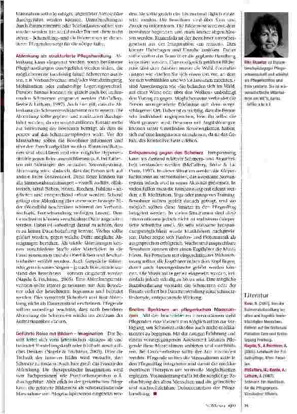Vorschauseite 2: Entspannung gegen den Schmerz