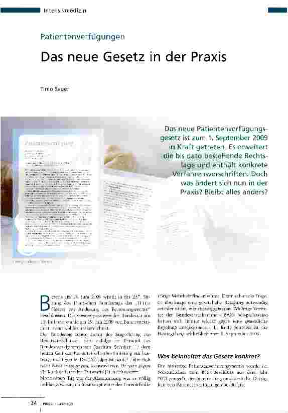 Vorschauseite 1: Das neue Gesetz in der Praxis