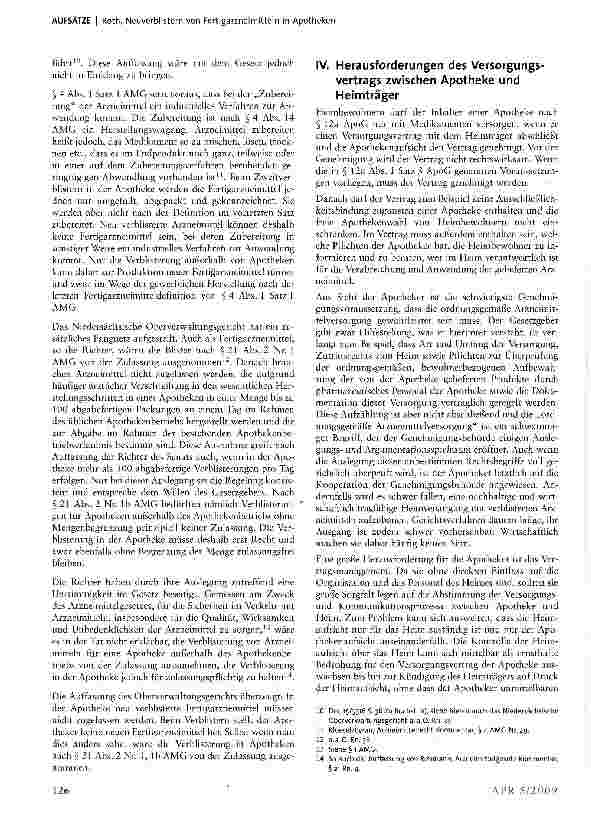 Vorschauseite 3: Neuverblistern von Fertigarzneimitteln in Apotheken