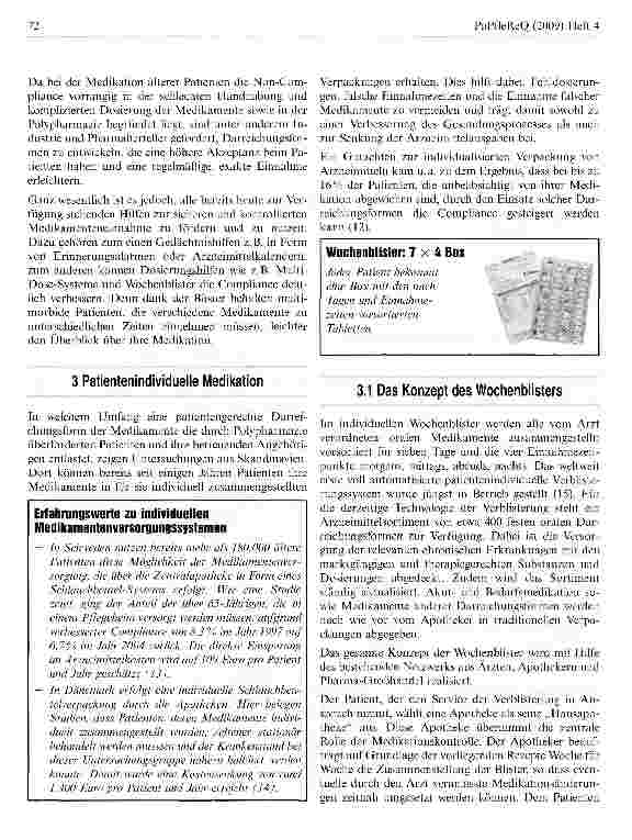 Vorschauseite 4: Medikation älterer Menschen in Deutschland