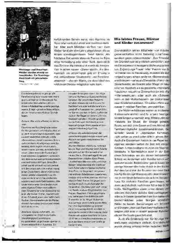 Vorschauseite 3: Lebensbiographie im gesellschaftlichen Umfeld
