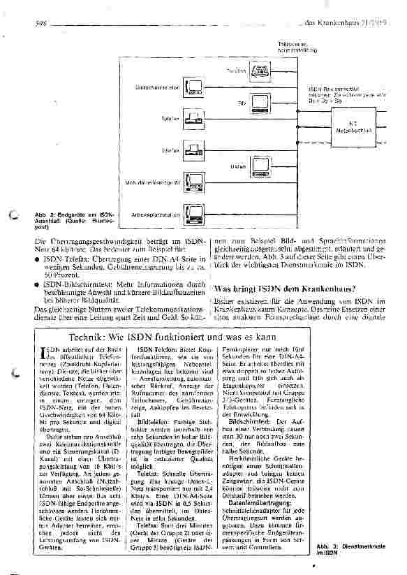 Vorschauseite 2: Telekommunikation für Krankenhäuser
