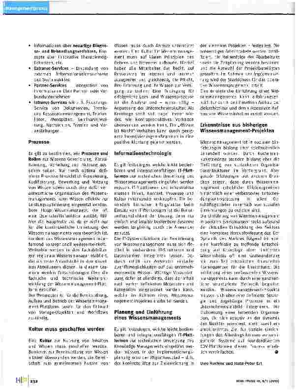 Vorschauseite 3: Wissensmanagement in sozialen Einrichtungen