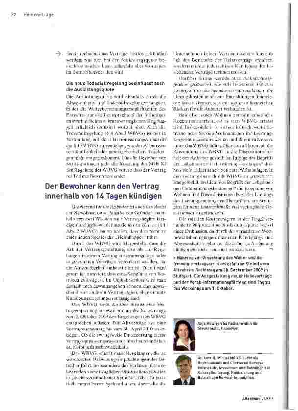 Vorschauseite 3: Aus Bewohnern werden Verbraucher