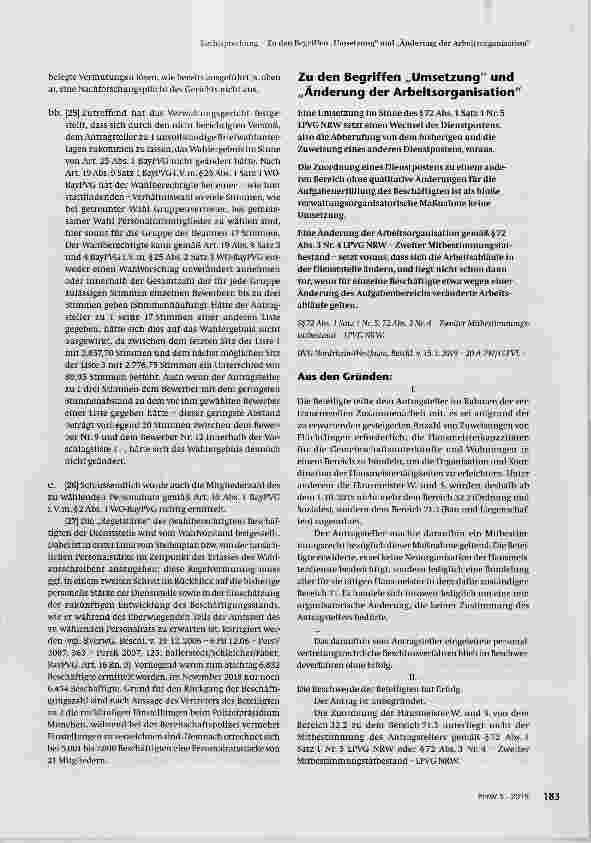 Vorschauseite 4: Nicht belegte Vermutungen und bloße Andeutungen einer Möglichkeit von Wahlfehlern lösen keine Pflicht des Gerichts zur Nachforschung nach Gründen für die Ungültigkeit einer Person…
