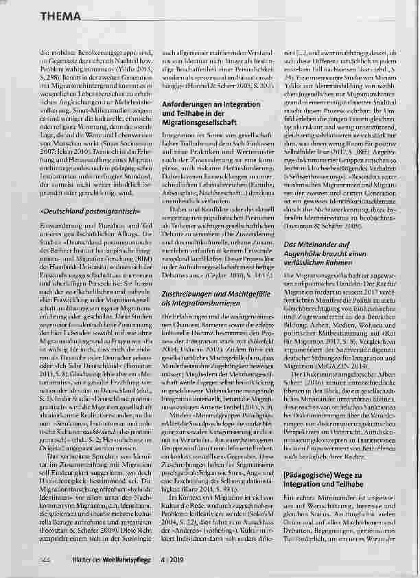 Vorschauseite 2: Die Migrationsgesellschaft in pädagogischen Arbeitsfeldern anerkennen