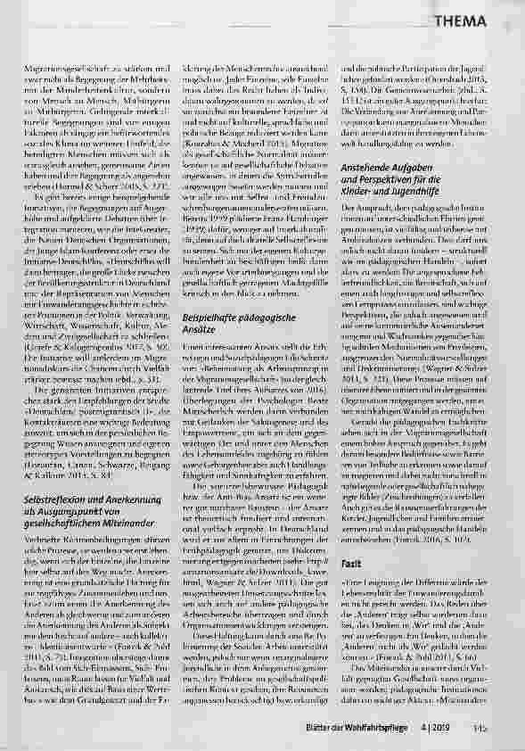 Vorschauseite 3: Die Migrationsgesellschaft in pädagogischen Arbeitsfeldern anerkennen