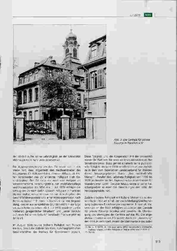 Vorschauseite 5: Wilhelm Polligkeit und der Deutsche Verein für öffentliche und private Fürsorge eine kritische Perspektive auf einen „Architekten der modernen WohlfahrtspflegeTeil 1