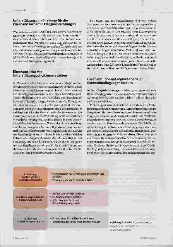 Vorschauseite 3: Ehrenamtliche in Altenpflegeeinrichtungen individuell unterstützen