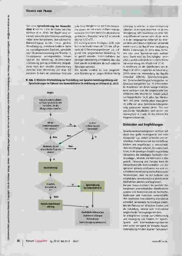 Vorschauseite 5: Terminologie der Sprachentwicklungsstörung (SES)
