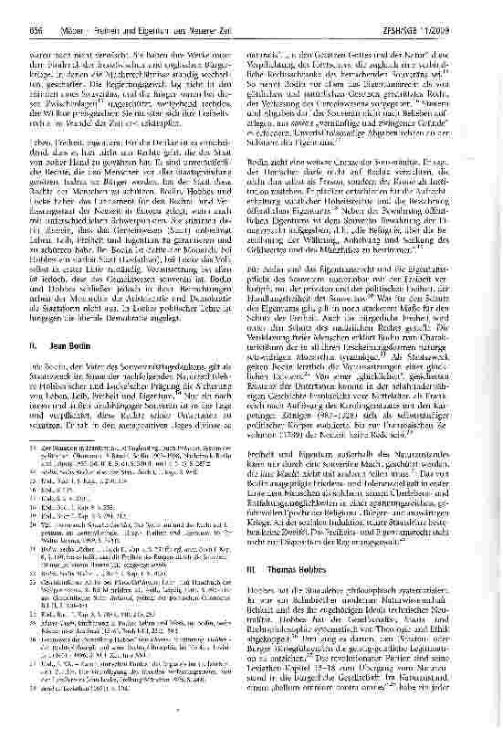 Vorschauseite 2: Freiheit und Eigentum aus Neuerer Zeit - Teil 1