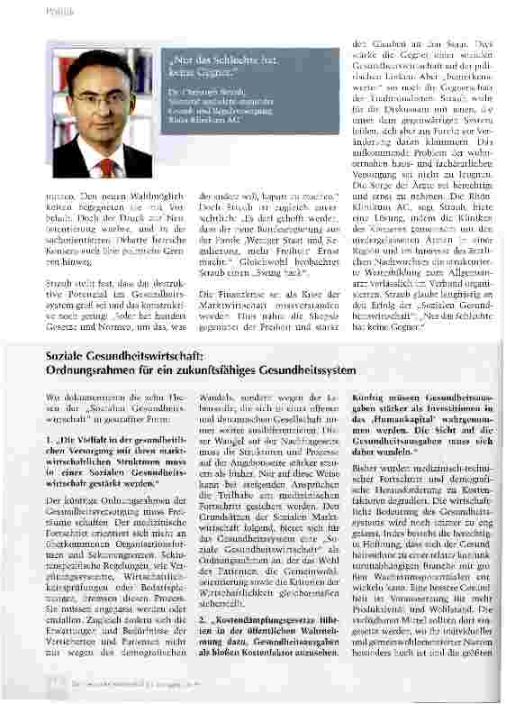 Vorschauseite 3: Die Soziale Gesundheitswirtschaft