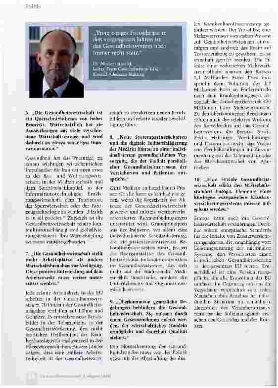 Vorschauseite 5: Die Soziale Gesundheitswirtschaft