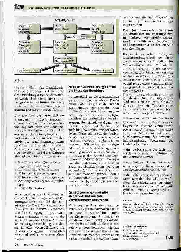Vorschauseite 3: Qualitätsmanagement bewirkt Veränderungen und Verbesserungen
