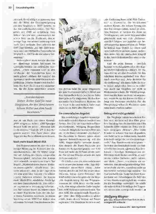 Vorschauseite 3: Ärzte befürchten massive Gehaltseinbußen
