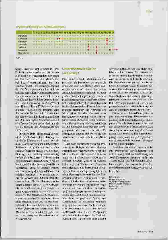 Vorschauseite 4: Best Practice St. Agnes Hospital Endlich Dienst nach Plan