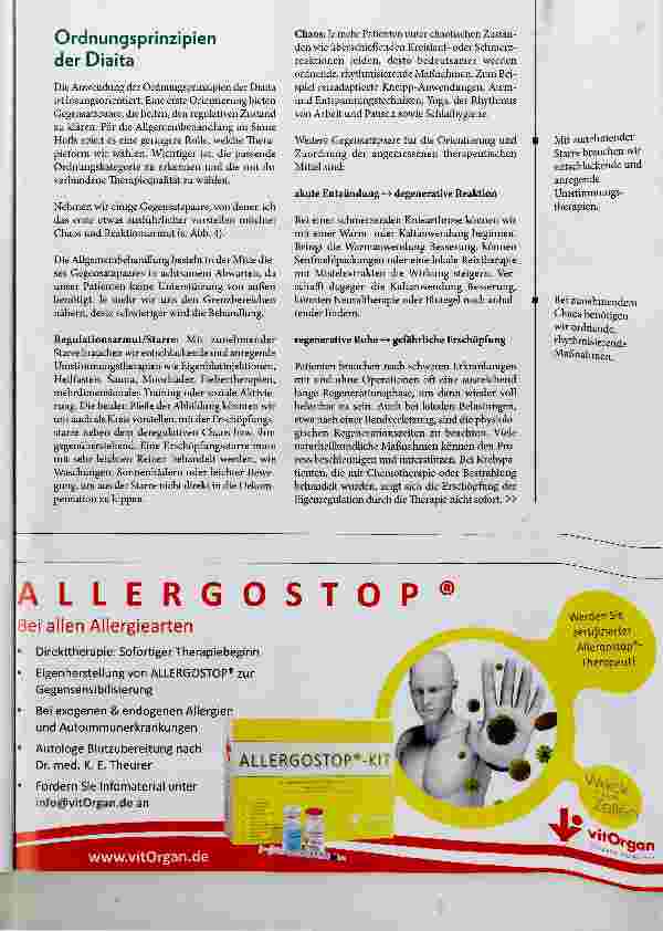 Vorschauseite 4: Ordnungstherapie? Besser Diaita - Lebensordnung!