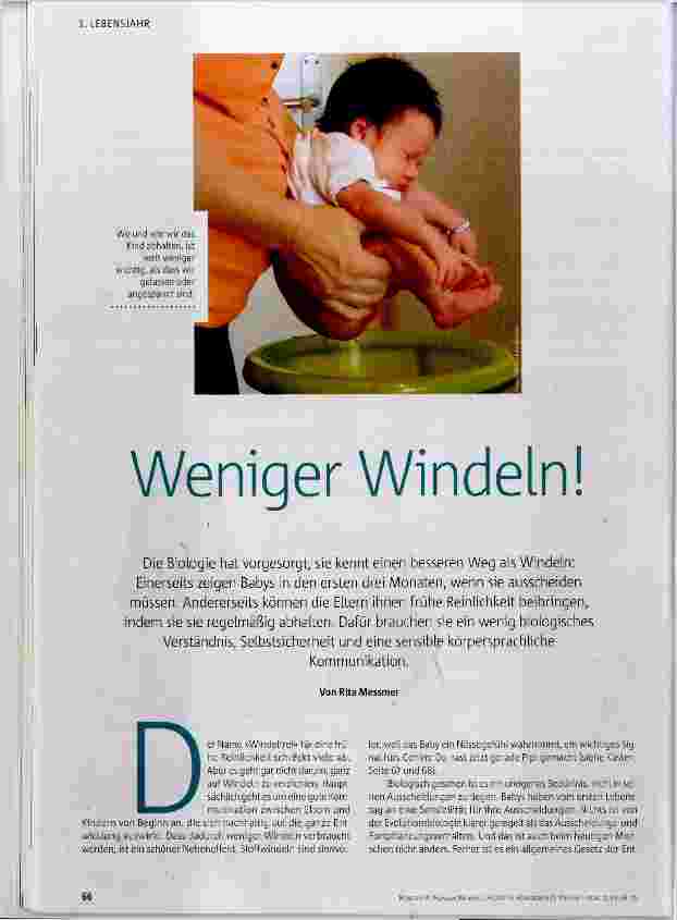Vorschauseite 1: Weniger Windeln!