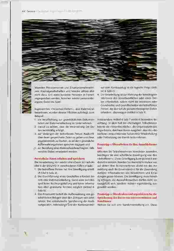 Vorschauseite 2: Die Auswirkungen der Datenschutzgrundverordnung auf den Studioalltag