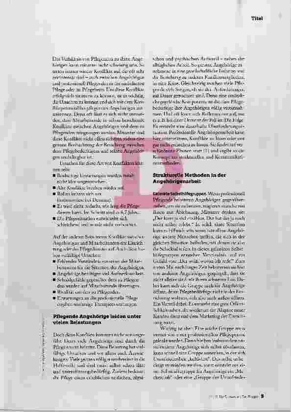 Vorschauseite 2: KONFRONTATION ODER KOOPERATION?