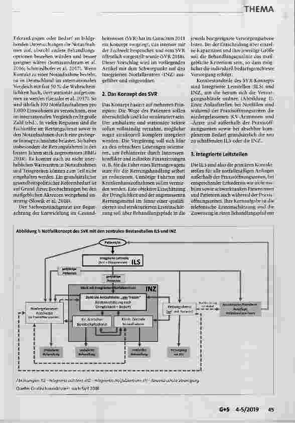 Vorschauseite 2: Integrierte Notfallzentren Kernelement der zukünftigen Notfallversorgung!