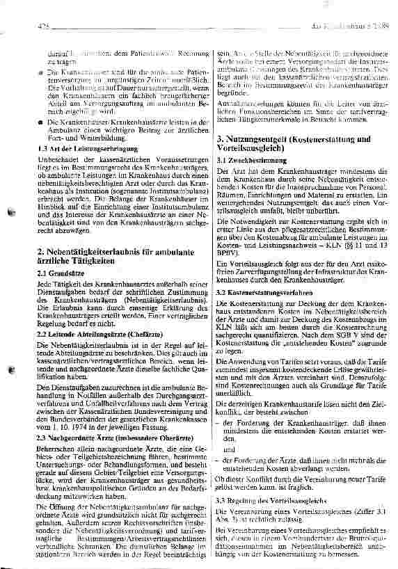 Vorschauseite 2: Die Ambulanz im Krankenhaus