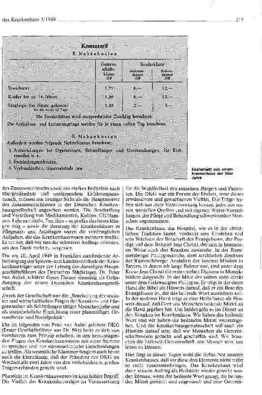 Vorschauseite 4: 40 Jahre Deutsche Krankenhausgesellschaft