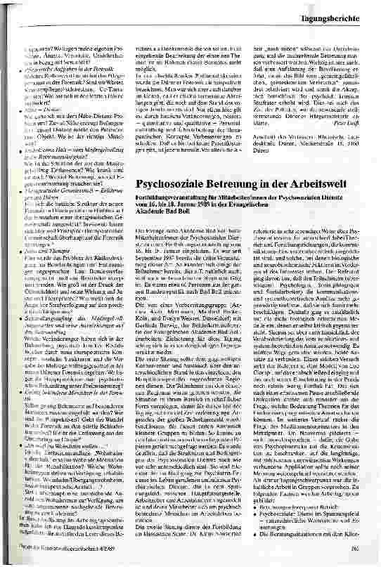 Vorschauseite 2: Forensik im Wandel? Bericht über eine Tagung der Rheinischen und der Westfälischen Gesellschaft für soziale Psychiatrie