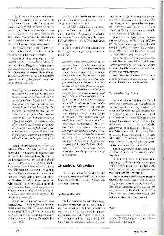 Vorschauseite 2: Wie kann die Umwelt in der Neugeborenen-Intensivstation geändert werden Ein Ansatz aus dem anthroposophischen Blickwinkel
