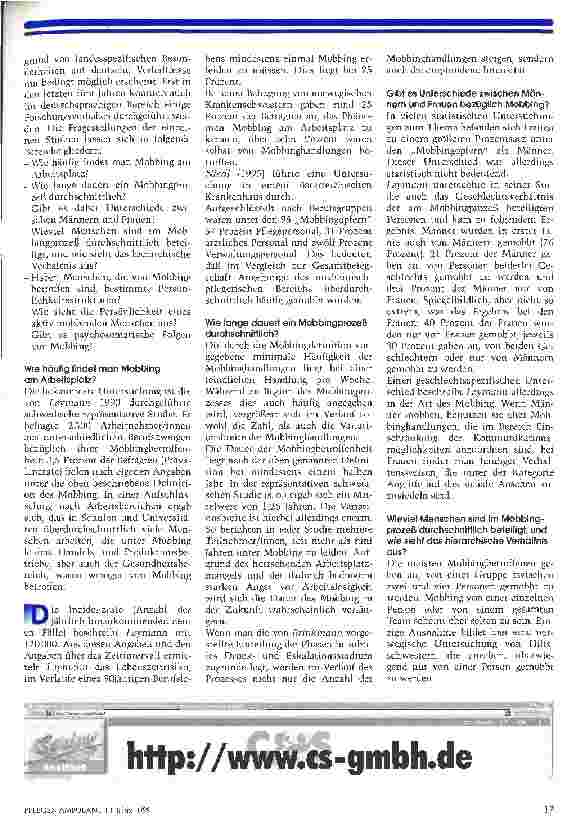 Vorschauseite 3: Definition und prohylaktische Strategien für ein aktuelles Phänomen Mobbing