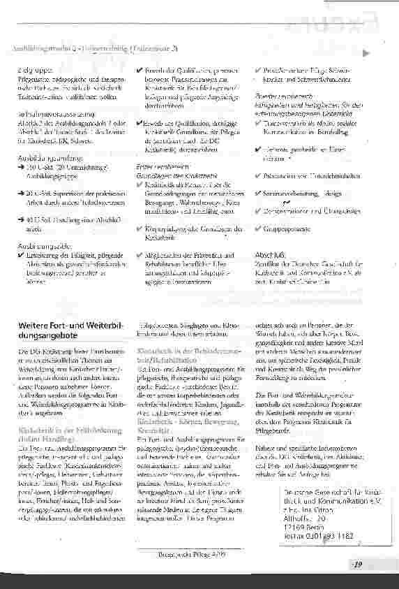 Vorschauseite 4: Die Deutsche Gesellschaft für Kinästhetik und Kommunikation stellt sich vor