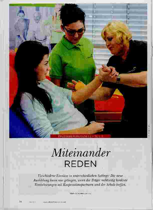 Vorschauseite 1: Miteinander REDEN